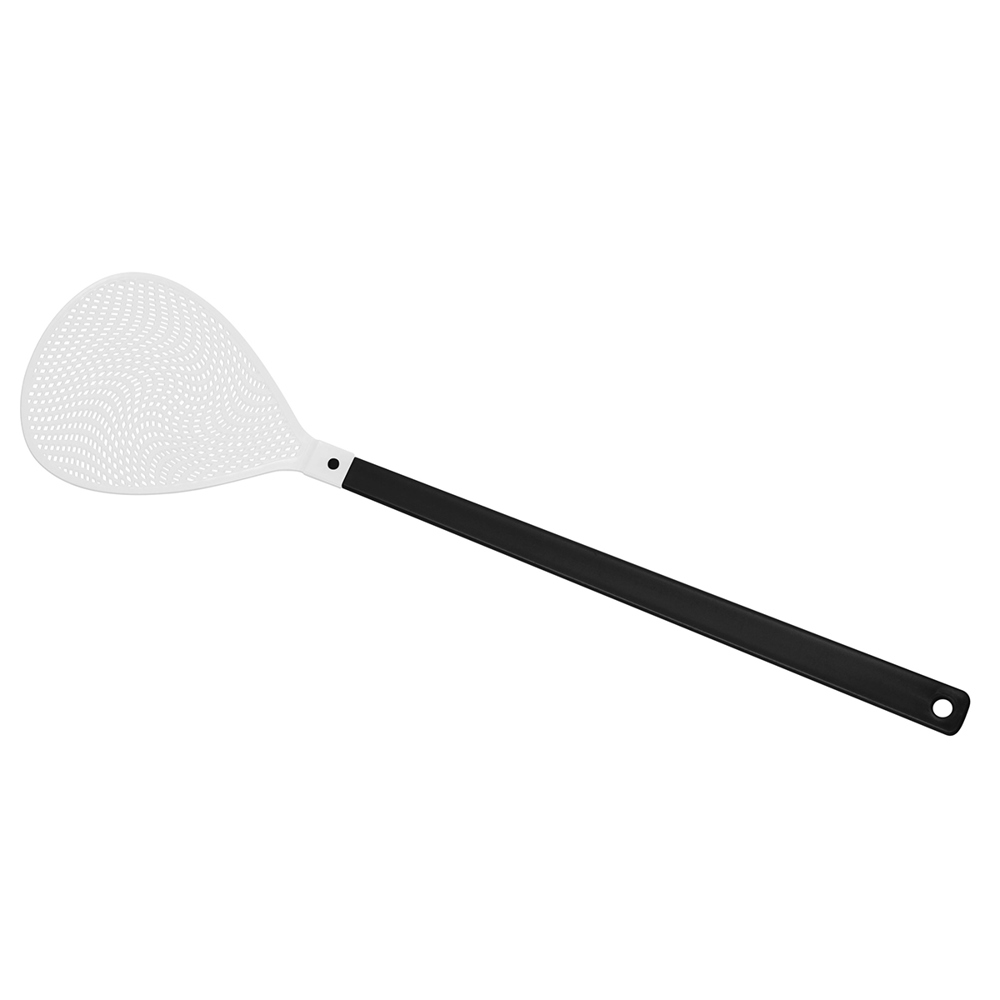 Fliegenklatsche "Oval" - schwarz/weiß