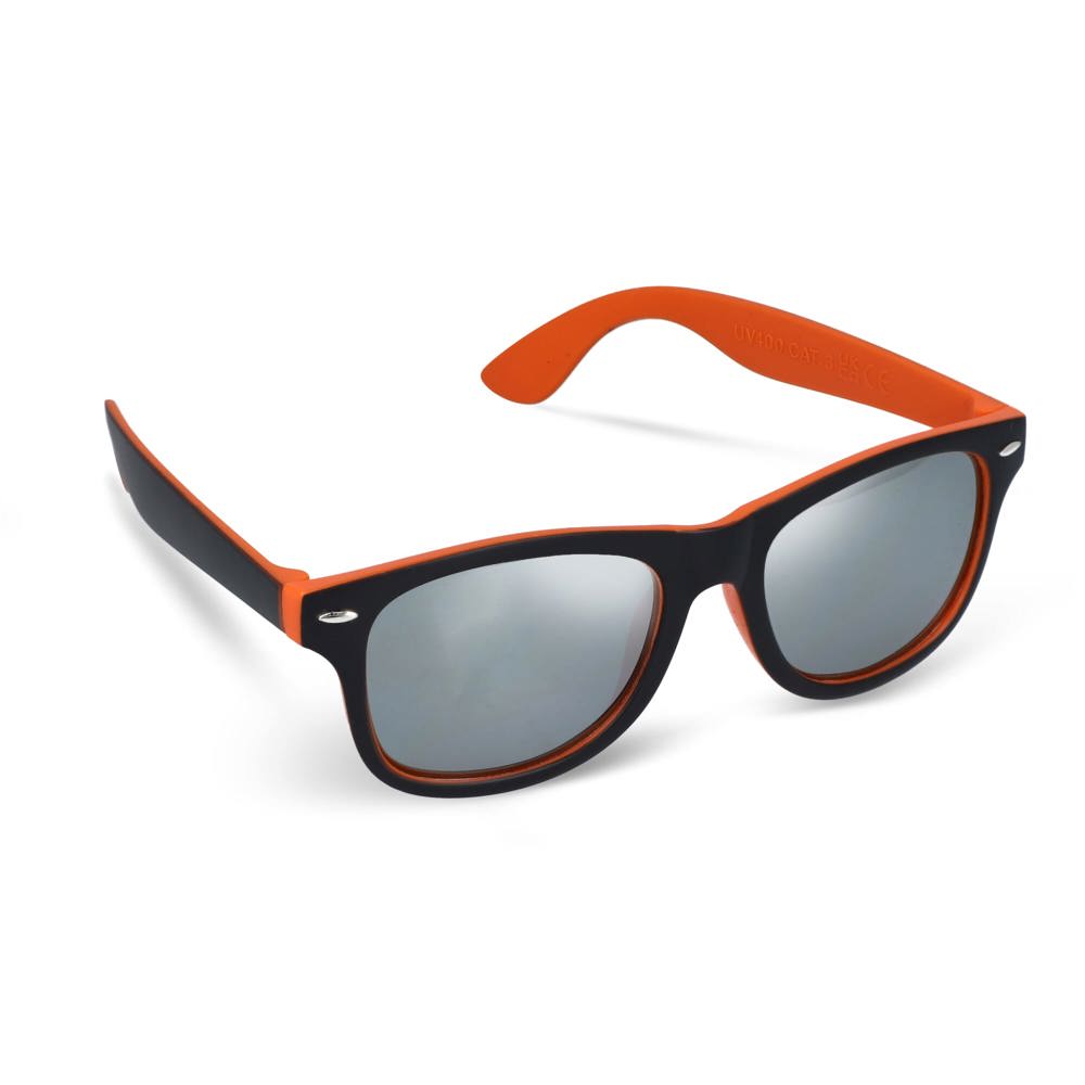 Sonnenbrille Tate Spiegel Glas UV400 - Orange