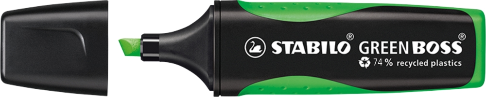 STABILO GREEN BOSS Leuchtmarkierer - Grün