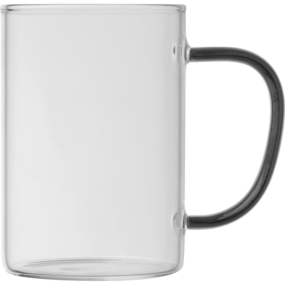 Glastasse mit farbigem Henkel, 250ml EDDA