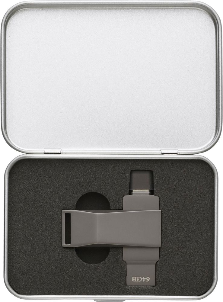 USB-Stick aus verzinkter Oberfläche Dorian
