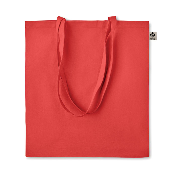 ZIMDE COLOUR - Organic-Cotton Einkaufstasche - Rot