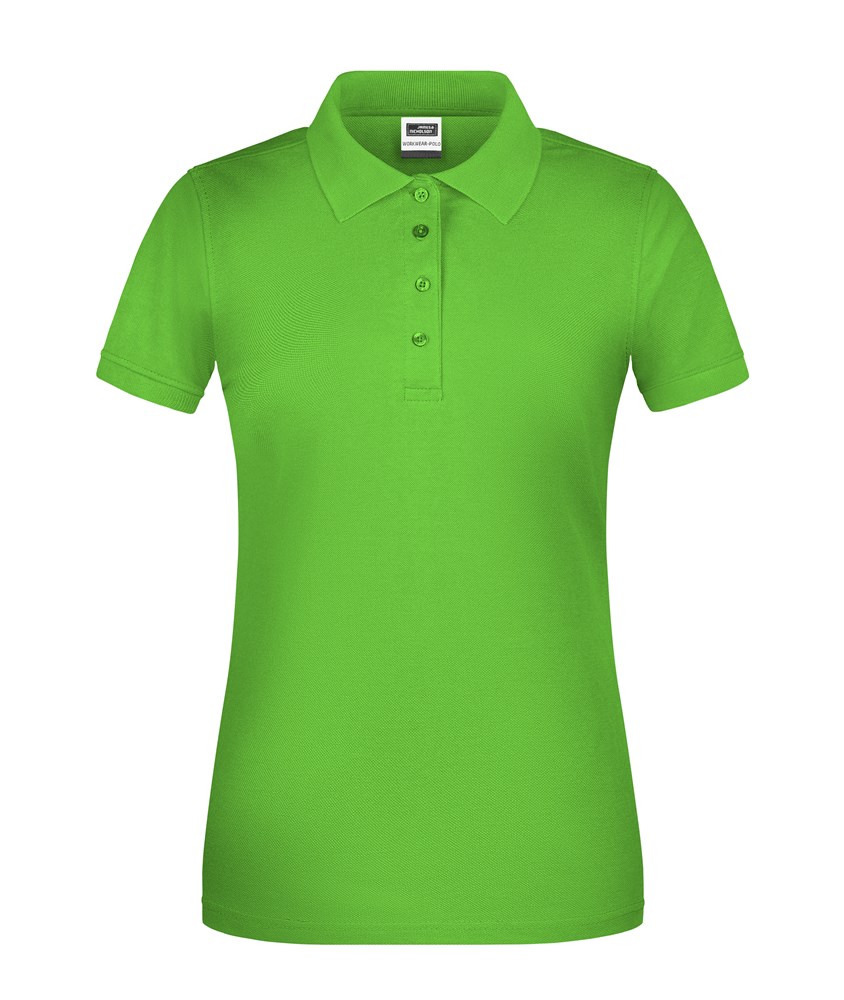 Ladies' ORGANIC Workwear Polo OCS Blended - Lime-green (ca. Pantone 360C)