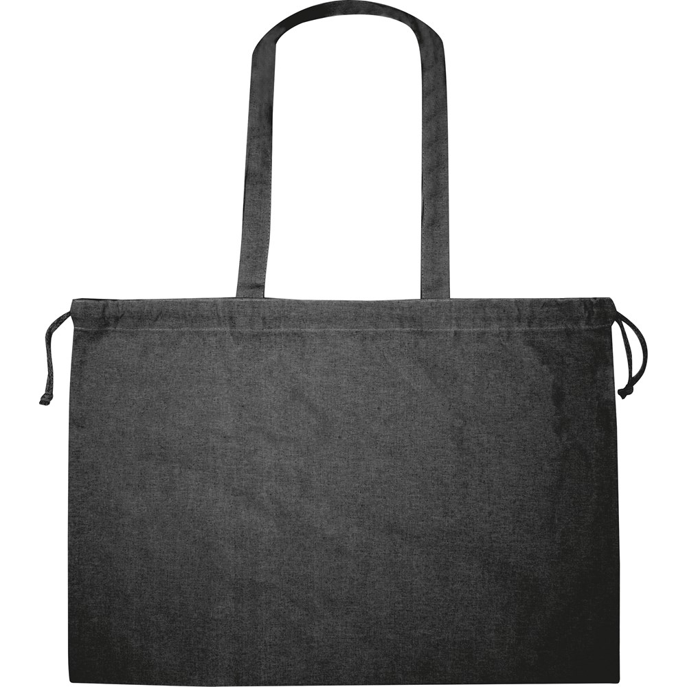 Bio Baumwolltasche mit Verschluss VIOLETA