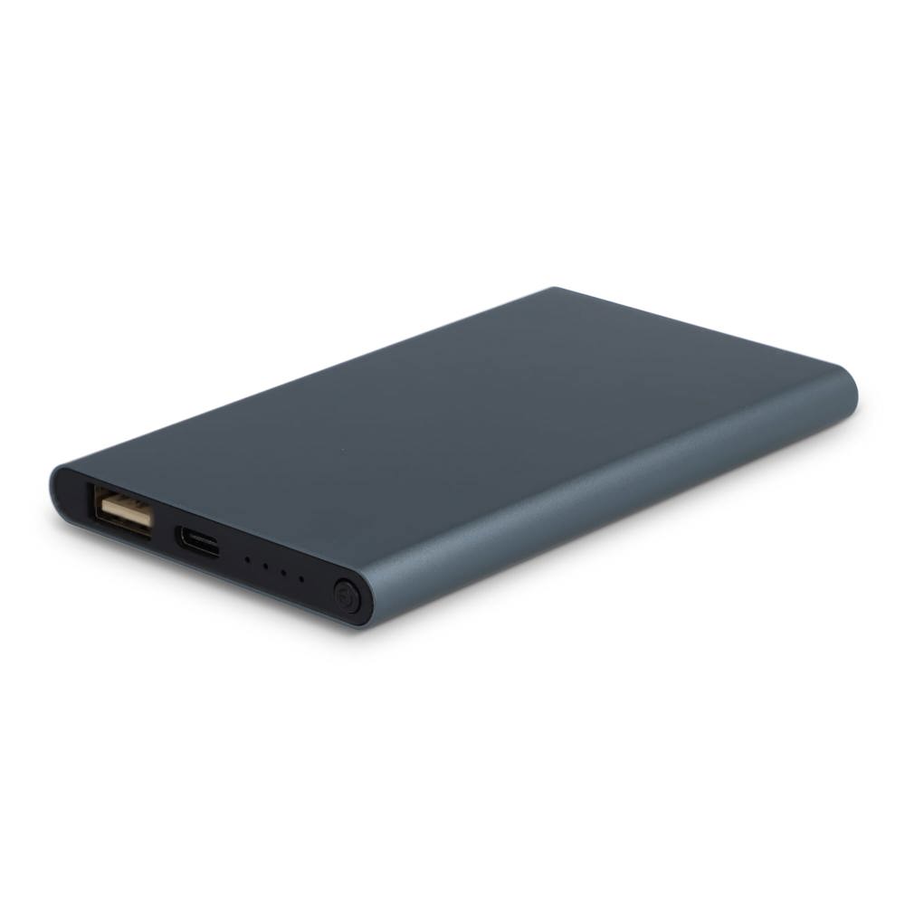 Enera Powerbank USB-C 4000 mAh R-AL - Gun metal - dark