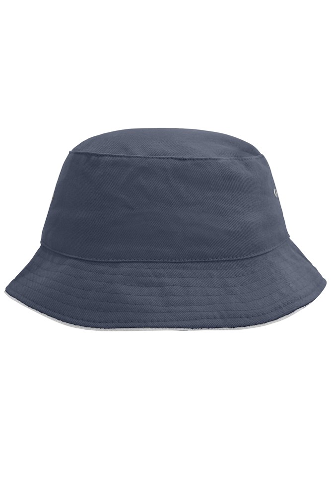 Fisherman Piping Hat - Navy/white (ca. Pantone 296C
white)