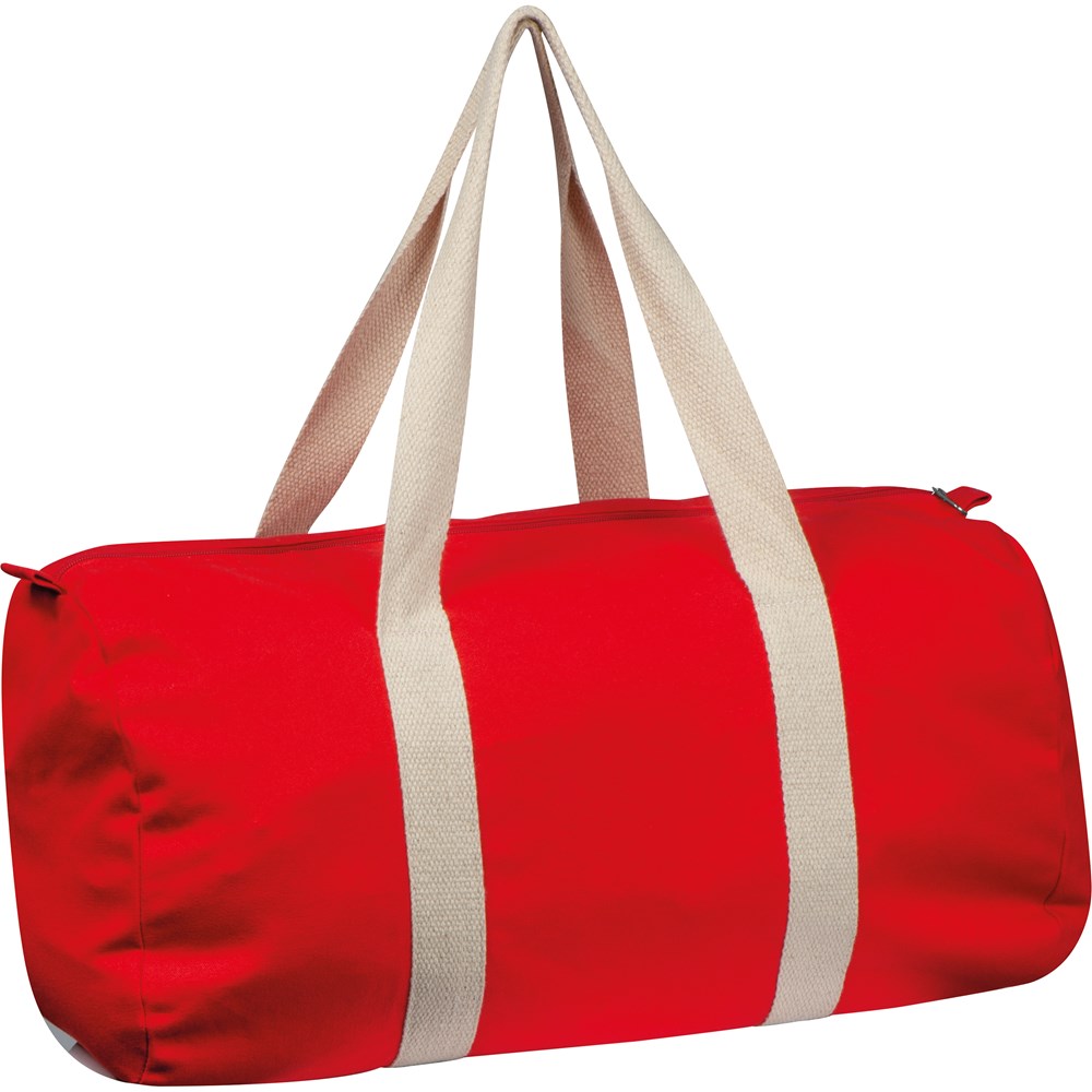 Weekender aus Canvas ADELAJDA - Rot