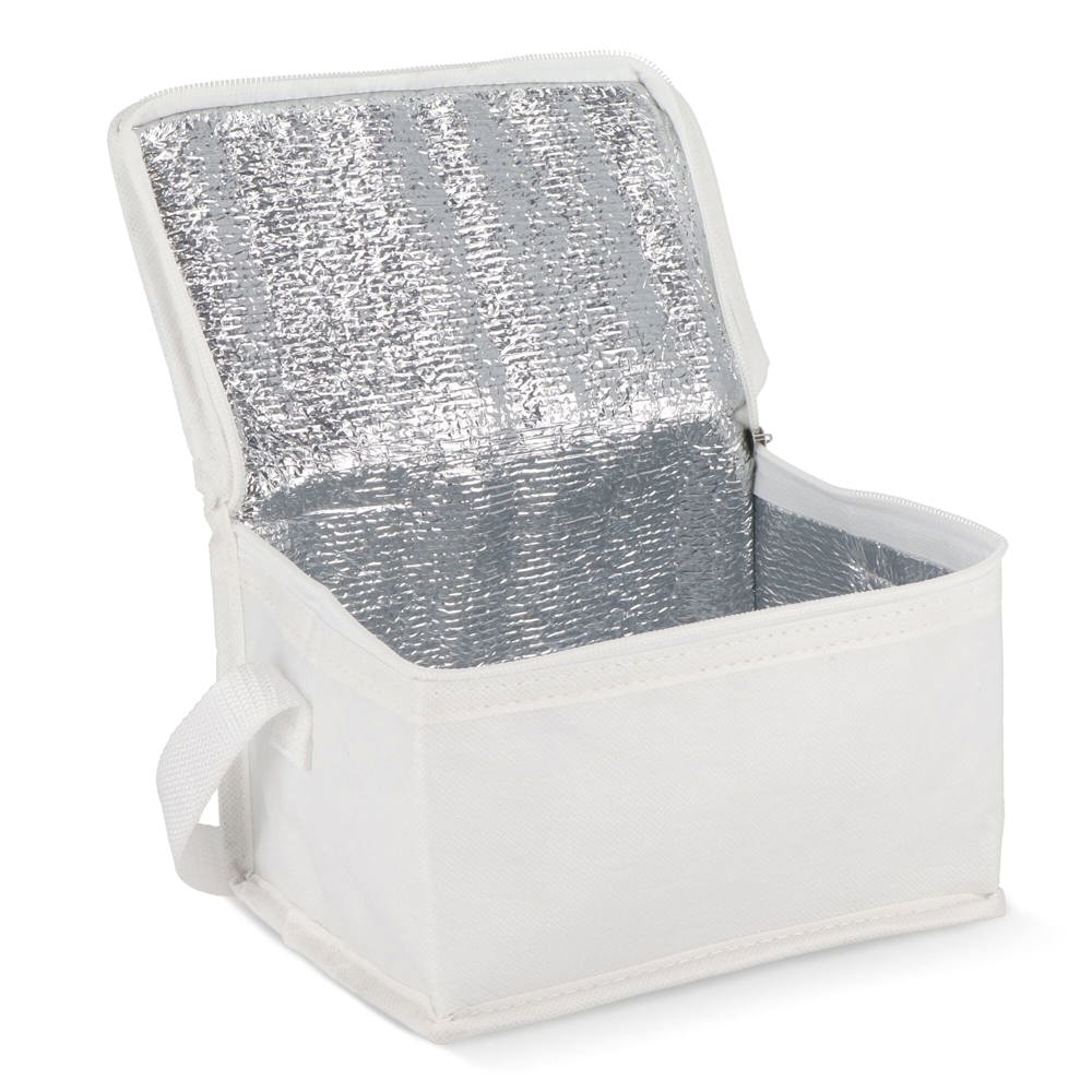 R-PET 6 Dosen-Kühltasche Non Woven 20x 13 x 12,5cm 75g/m²