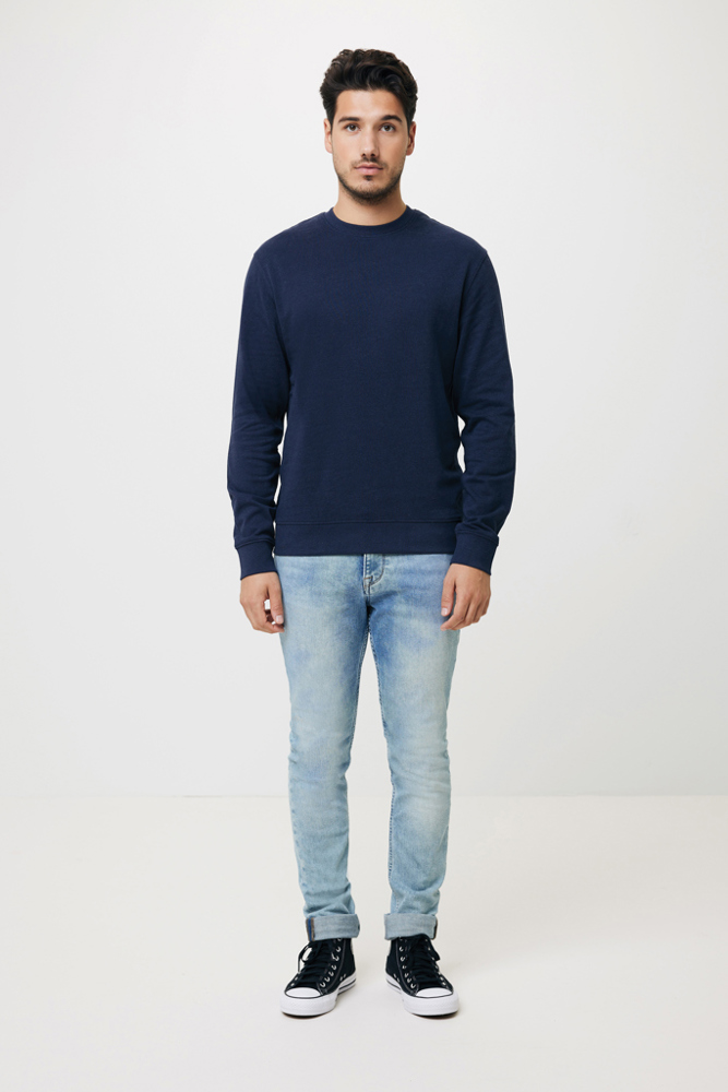 IQONIQ Zion Rundhals-Sweater aus recycelter Baumwolle
