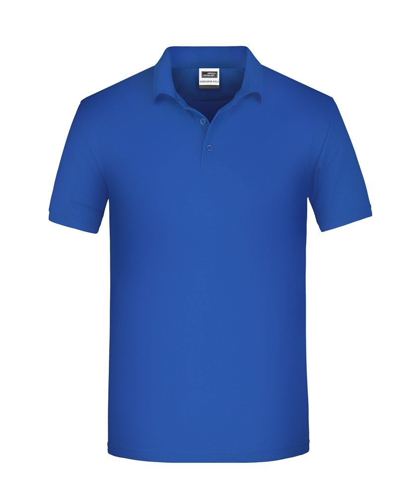 Men's ORGANIC Workwear Polo OCS Blended - Royal (ca. Pantone 301C)
