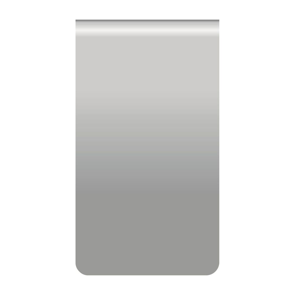 ROMINOX® Mehrweg-Büroklammer Straight Clip ohne Noppen, idealer Mailingartikel für Dokumente, bis zu 18 Seiten Klemmkraft