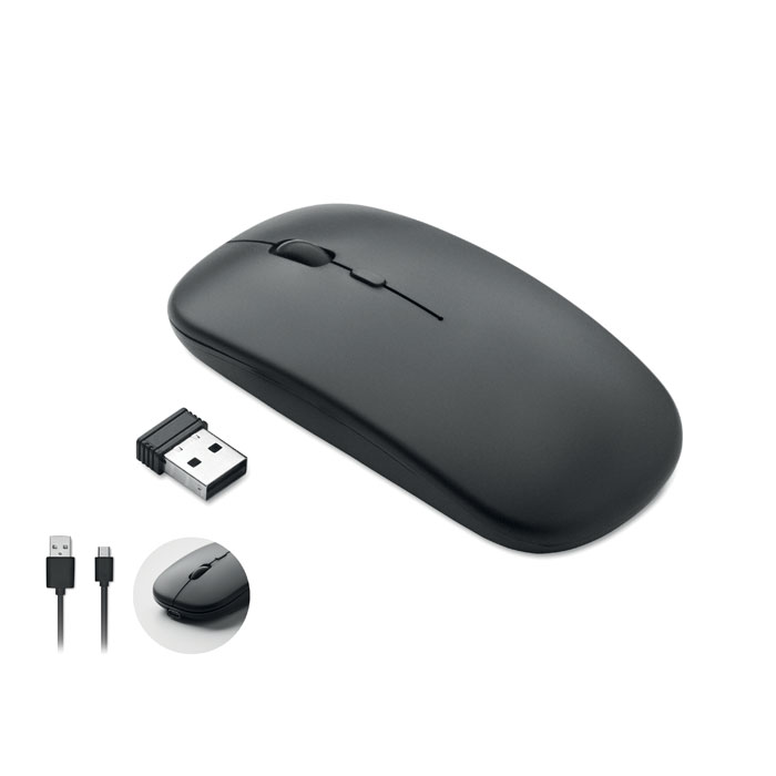 CURVY C - Optische Mouse - Schwarz