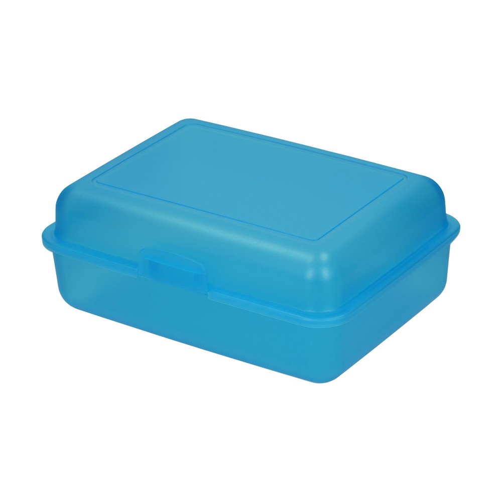 Vorratsdose "School-Box" groß - pastell-blau