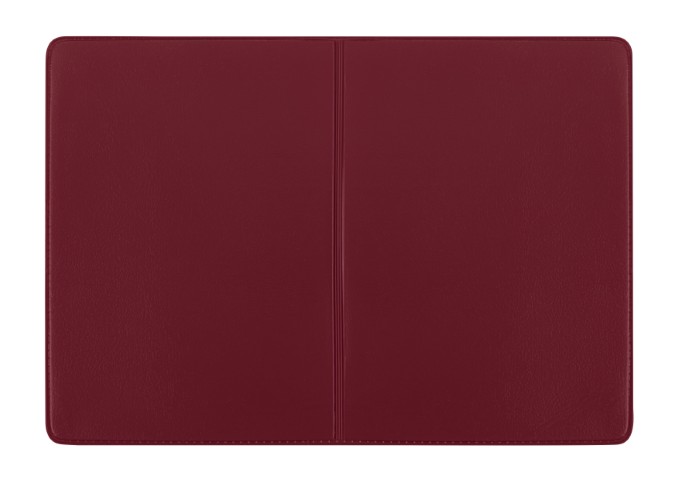 CreativDesign® Ausweistasche "2-fach" Normalfolie - Bordeaux