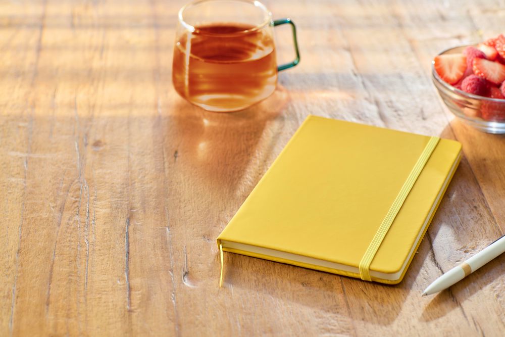 Recyceltes Notizbuch A5 aus PU Eva