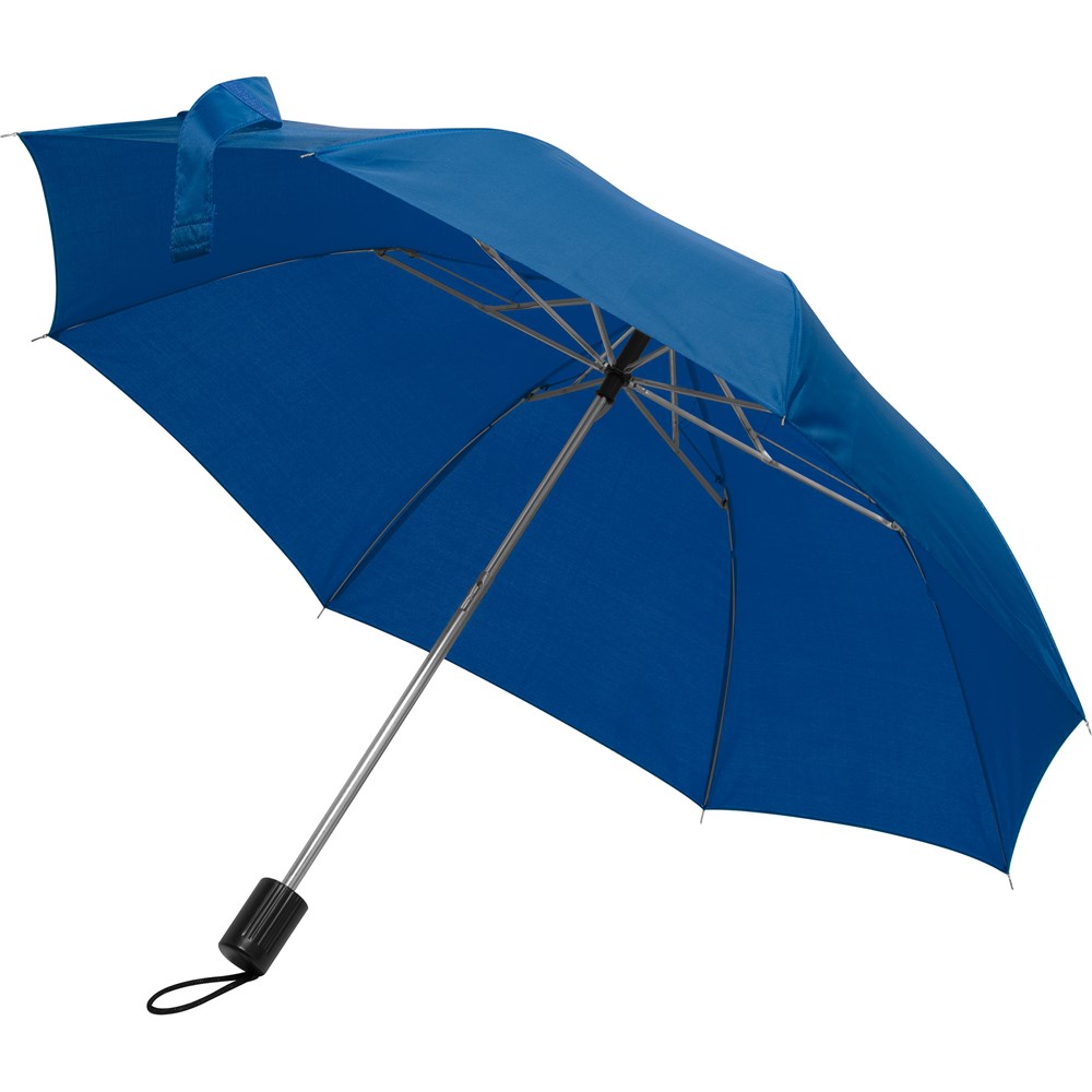 Teleskop Taschenschirm aus Polyester FRANCO - Blau
