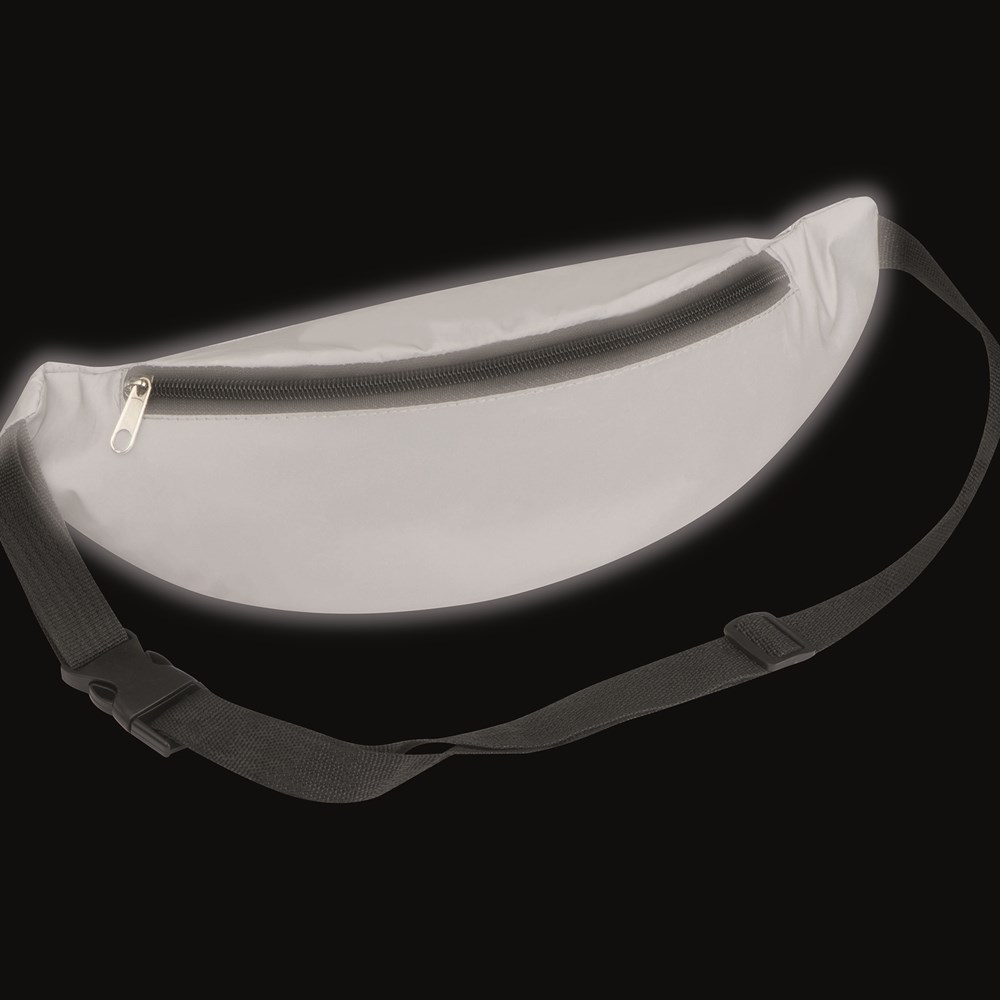 Reflektierende Gürteltasche aus Polyester MAGDALENA