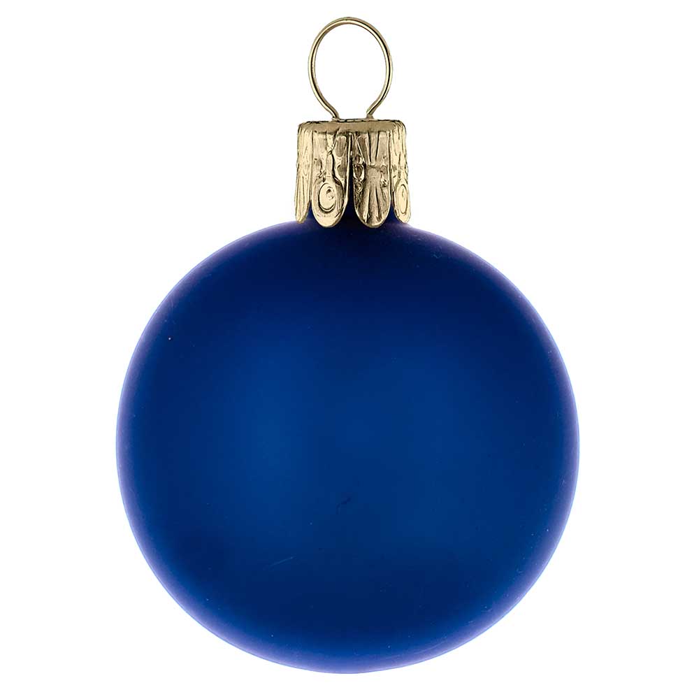 Traditionelle Glaskugel - Blau