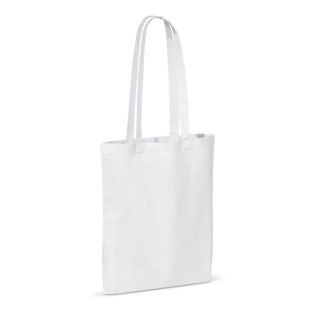 Umhängetasche Baumwolle OEKO-TEX® 140g/m² 38x42cm - Weiss