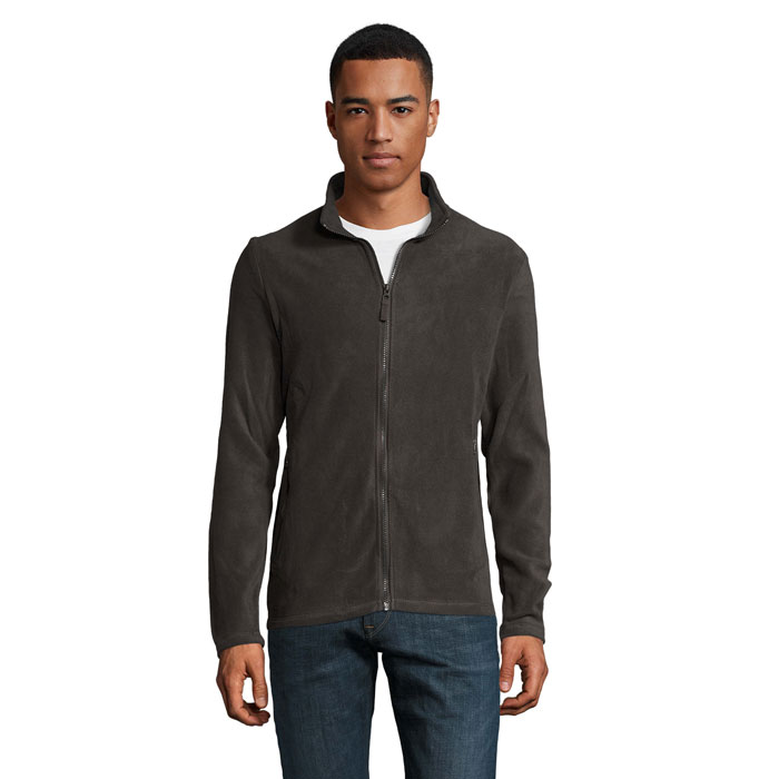 NORMAN MEN - NORMAN HERREN FL JACKE 220g - Anthrazitgrau