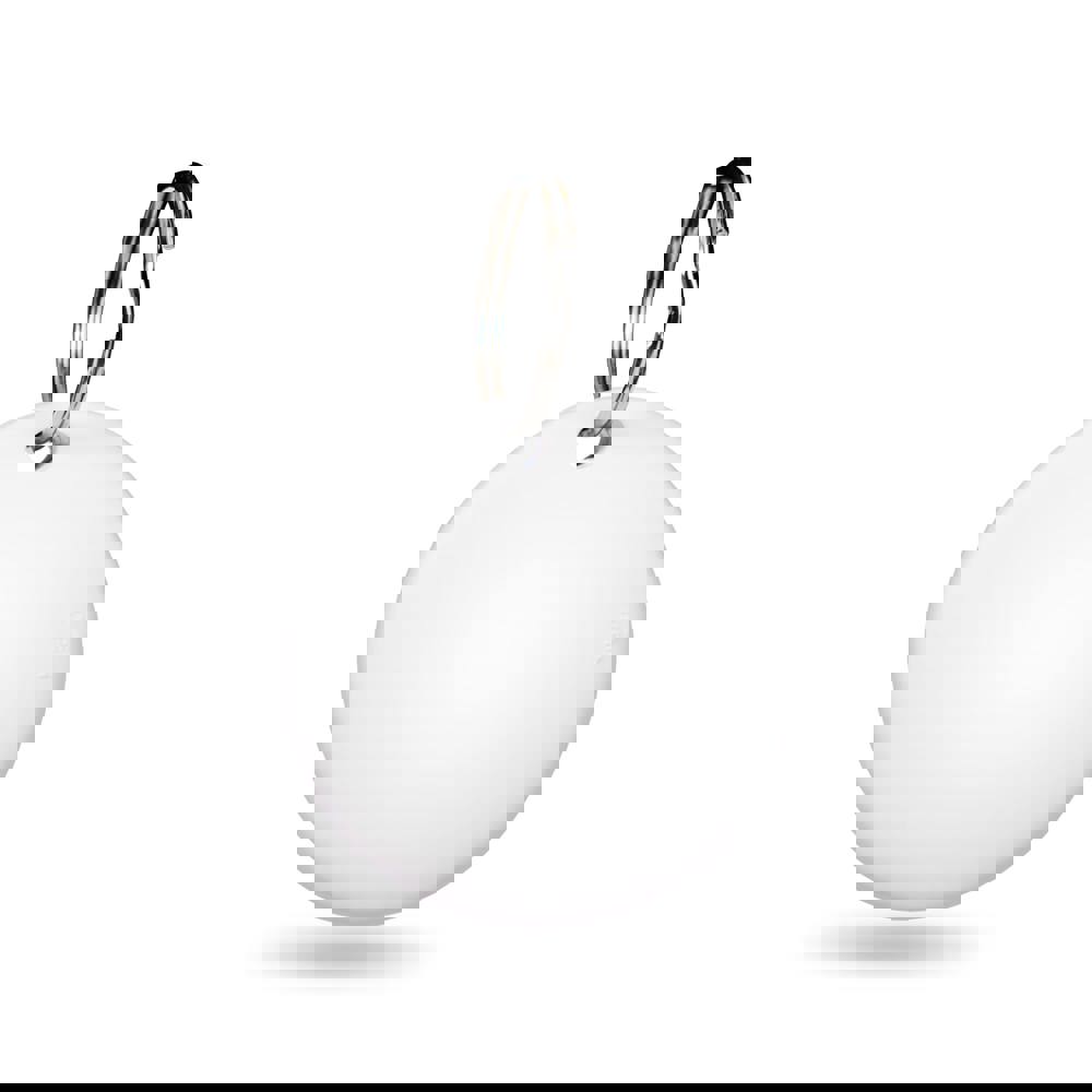 Aqiila Tagbird wasserdichter Tracker mit Schlüsselring - Weiss