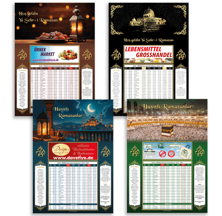 Ramadan Kalender - Imsakiye A3