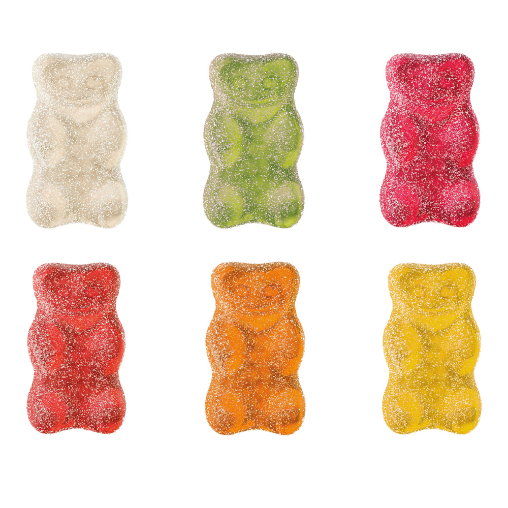 HARIBO Goldbären Die Sauren Werbetüte 10 g , Inhalt: HARIBO Goldbären Die Sauren