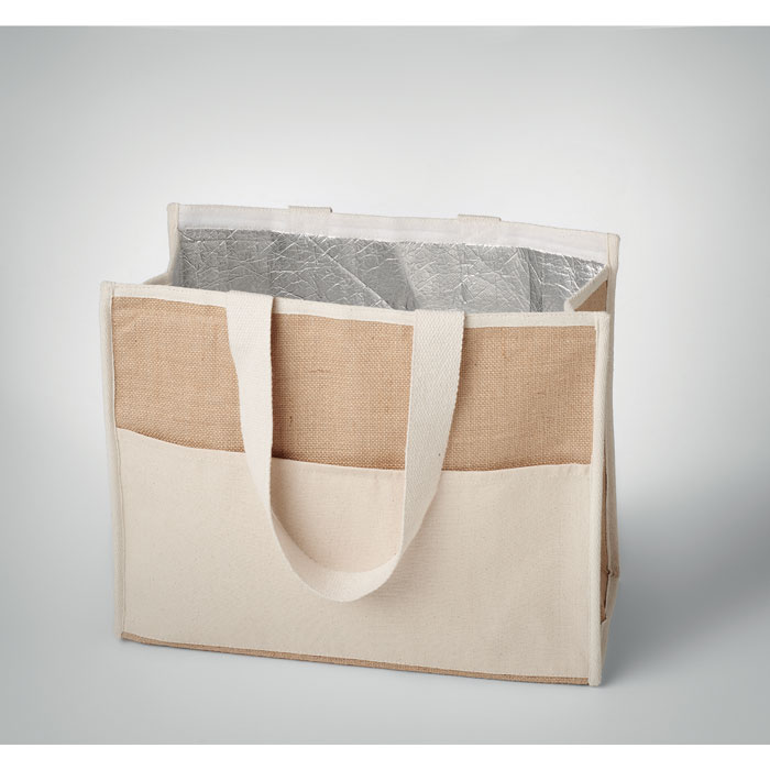 CAMPO DE GELI - Jute-Canvas Shopping Tasche