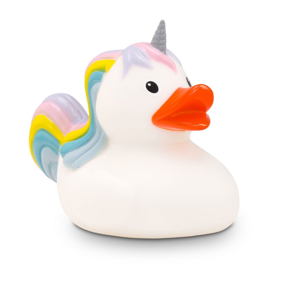 Werbeente Emmi Einhorn