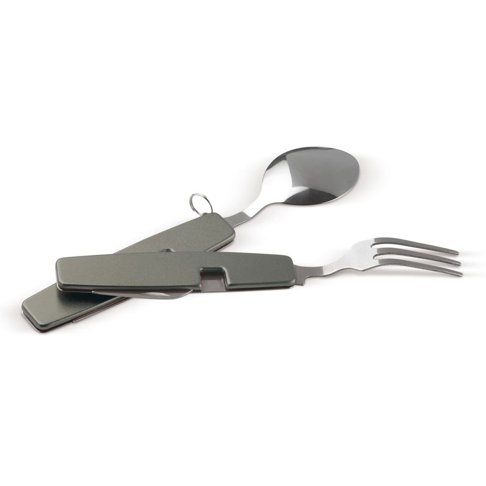 Zusammenklappbares Besteck im Multi-tool - Gun metal - dark