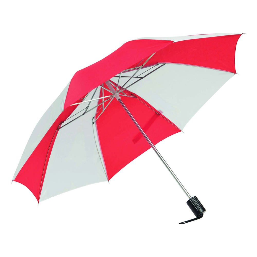 REGULAR - Taschenschirm - rot, weiß