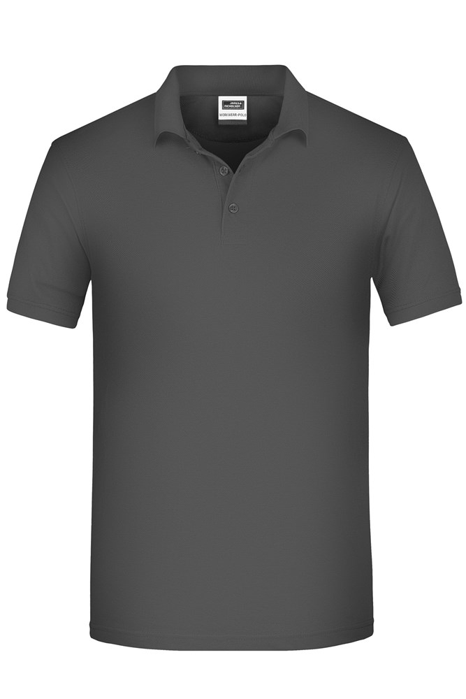 Men's ORGANIC Workwear Polo OCS Blended - Carbon (ca. Pantone 425U)