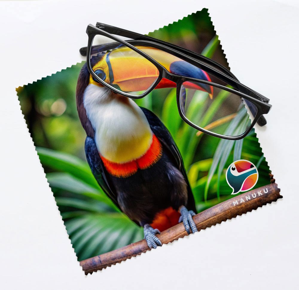 R-PET Sublimation Mikrofasertuch 15 x 15cm