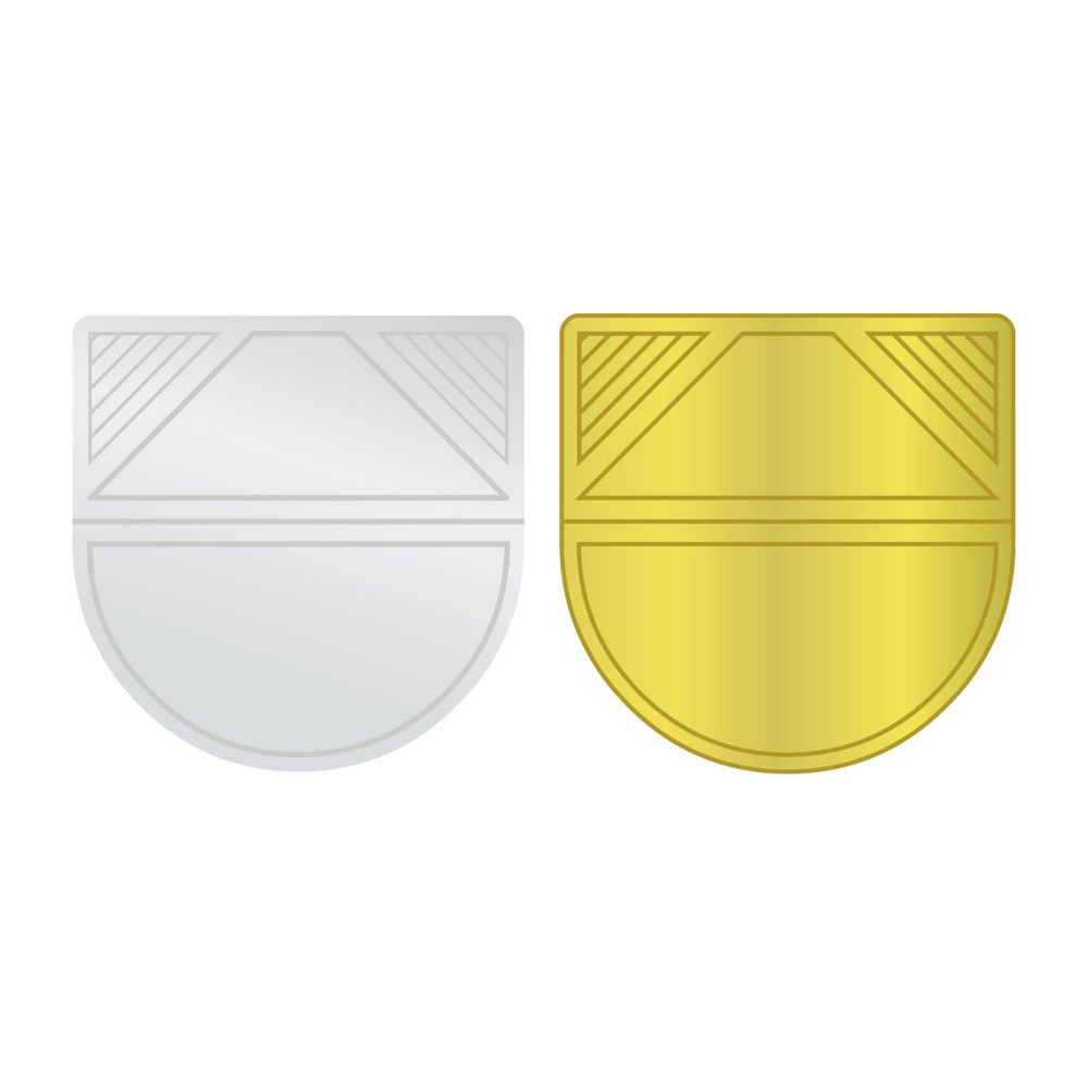 ROMINOX® Eckenklammer Corner Snap in Silber, idealer Mailingartikel für Dokumente, Büroklammer mit bis zu 10 Seiten Klemmkraft