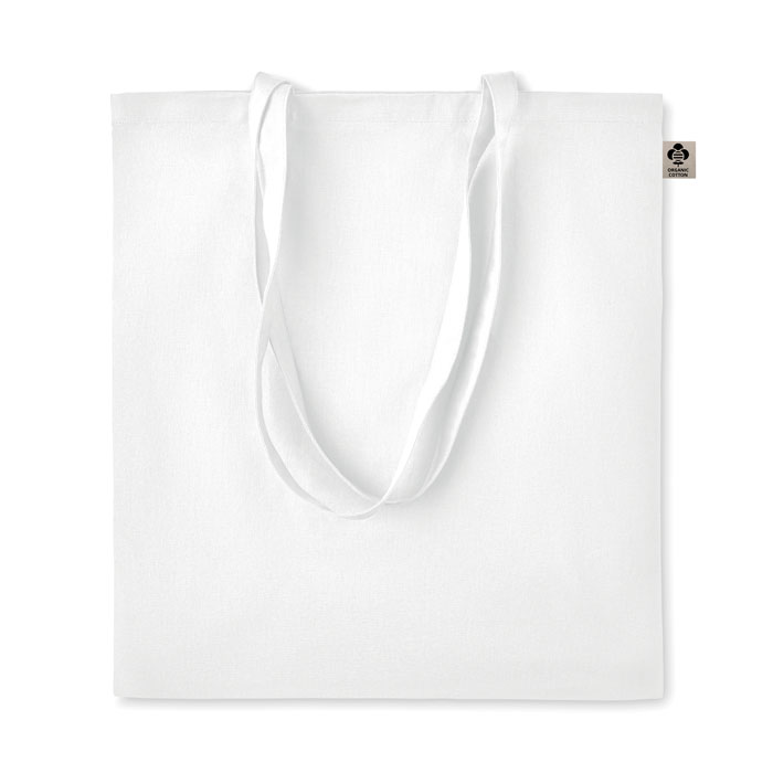 ZIMDE COLOUR - Organic-Cotton Einkaufstasche - Weiß