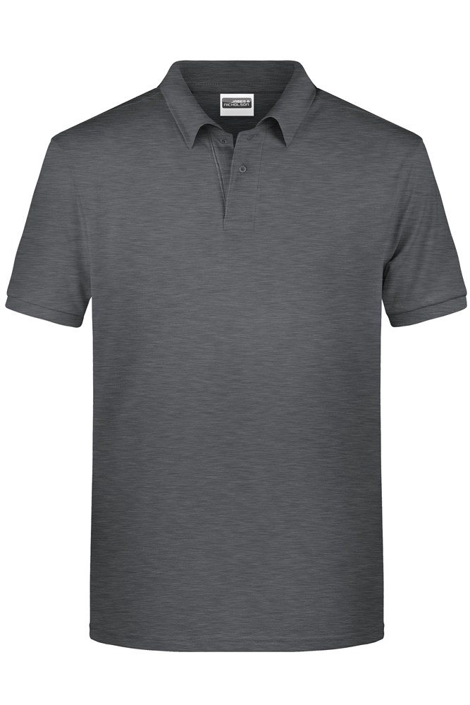 Men's Basic Polo OCS Standard - Black-heather (ca. Pantone blackC)