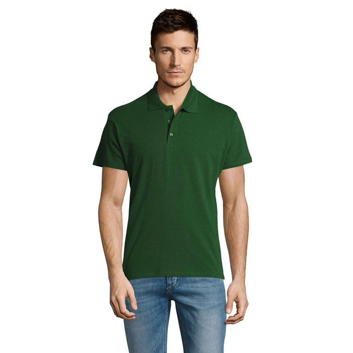SUMMER II - SUMMER II MEN Polo 170g - Golf Green