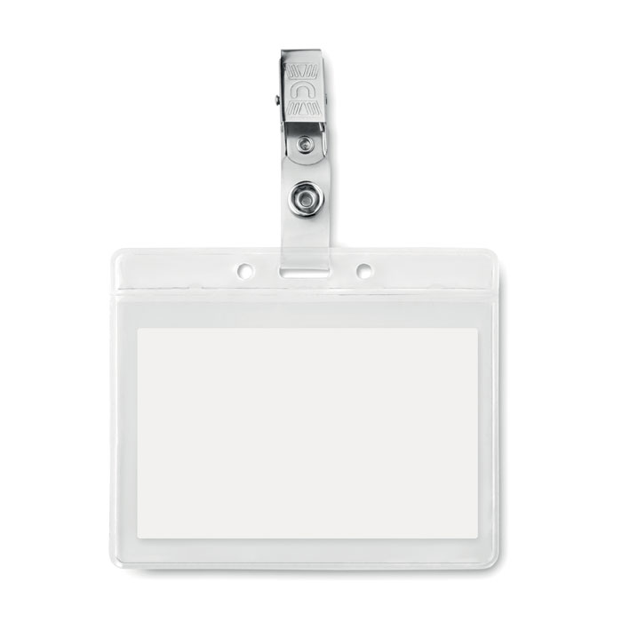 CLIPBADGE - Transparente Kartenhülle
