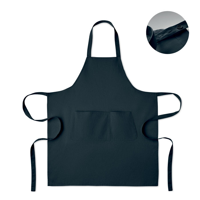 GAMMA - Küchenschürze Organic Cotton - Blau
