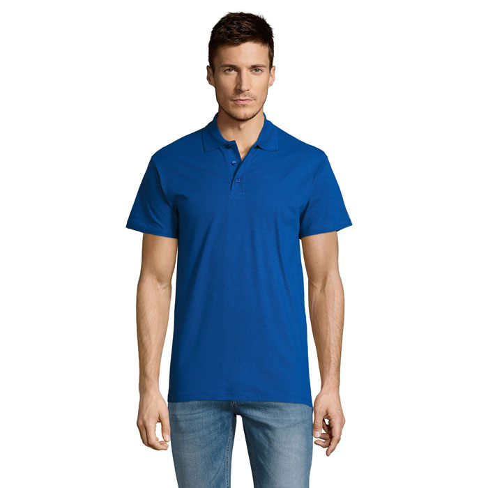 SUMMER II - SUMMER II MEN Polo 170g - Royal Blue