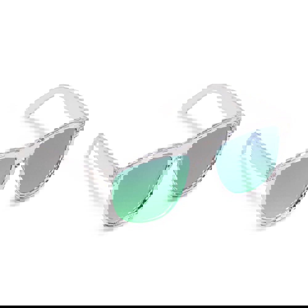 Mia R-PC Sonnenbrille UV400 - Transparent / Grün