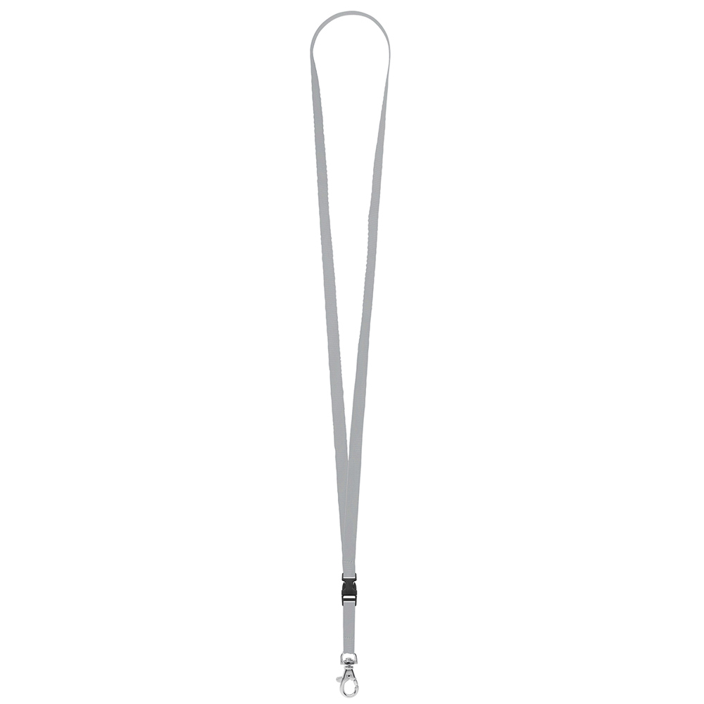 Schlüsselband/Lanyard "Standard" - Mittelgrau (ca. Pantone CG6C)