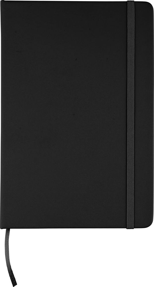 Recyceltes Notizbuch A5 aus PU Eva - Schwarz