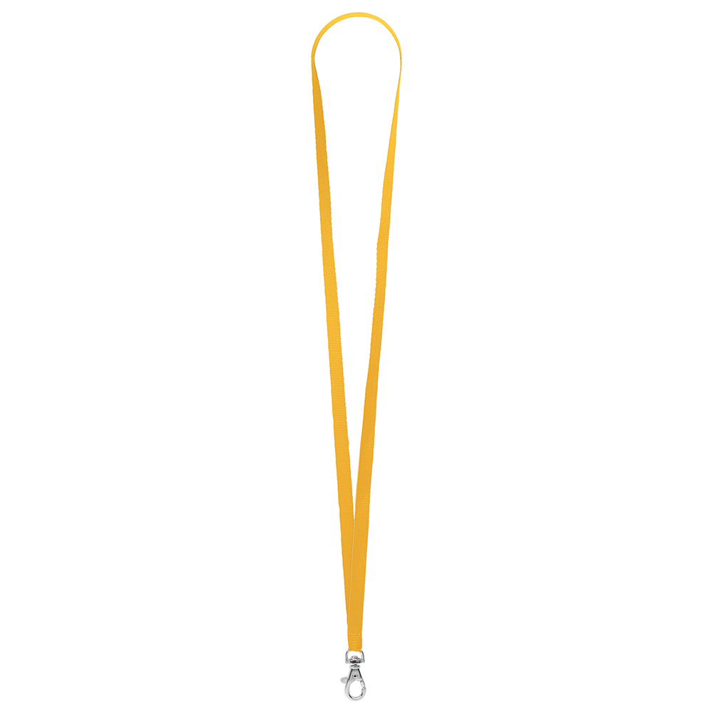 Schlüsselband/Lanyard "Standard" - Sonnengelb (ca. Pantone 1235C)