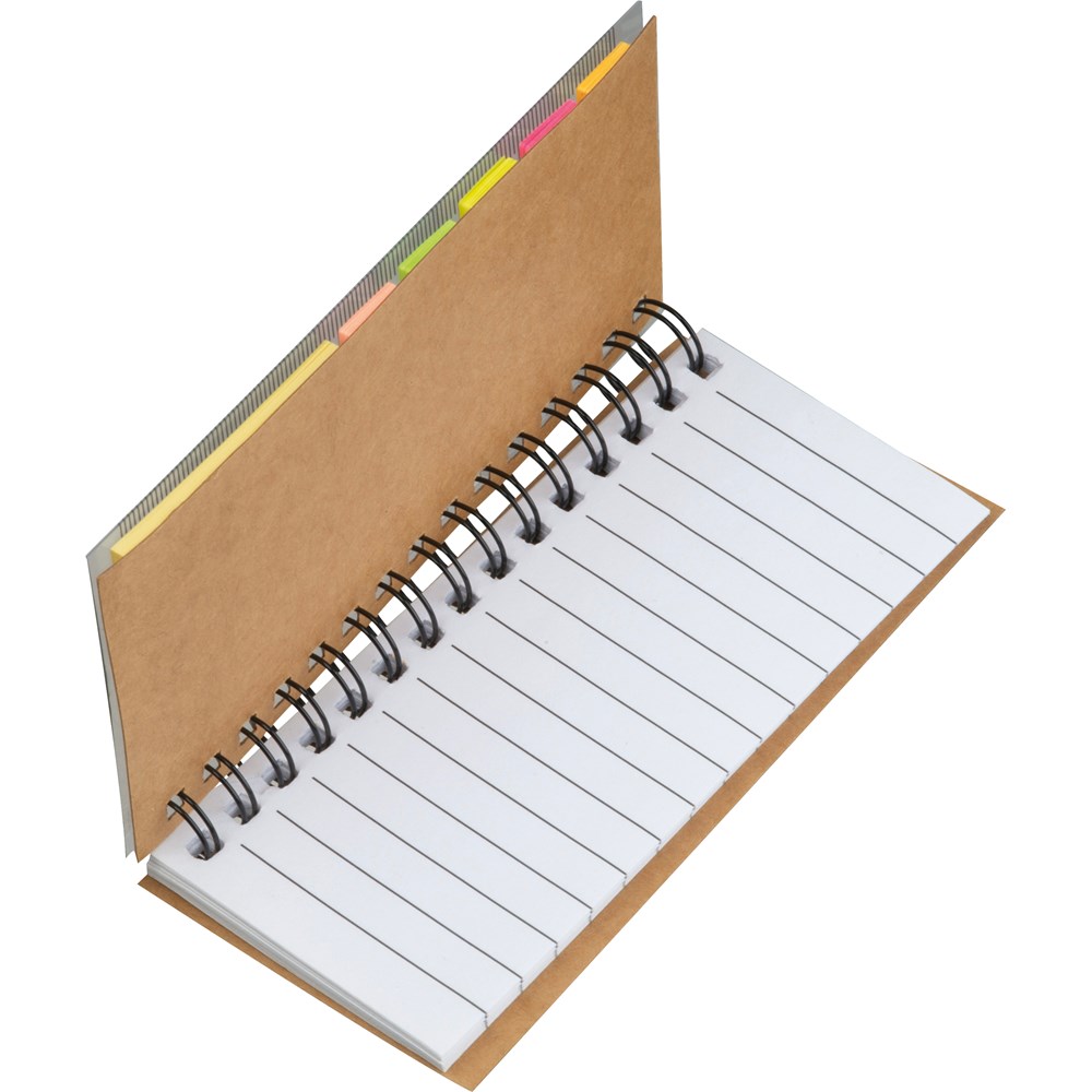 Haftnotiz Set mit Spiralblock ZOE