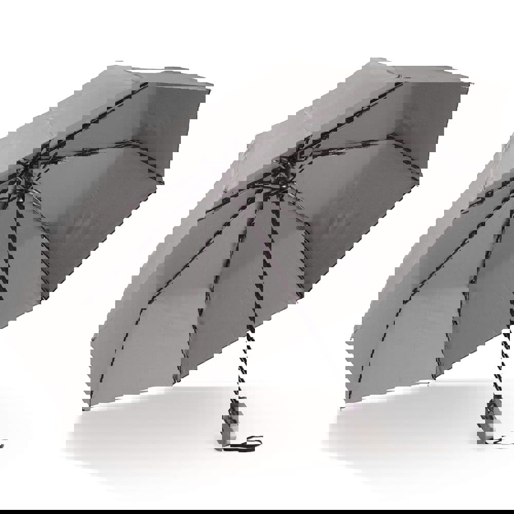 Luxus-Faltschirm 22” mit automatischer Öffnung und Schließung - Grau