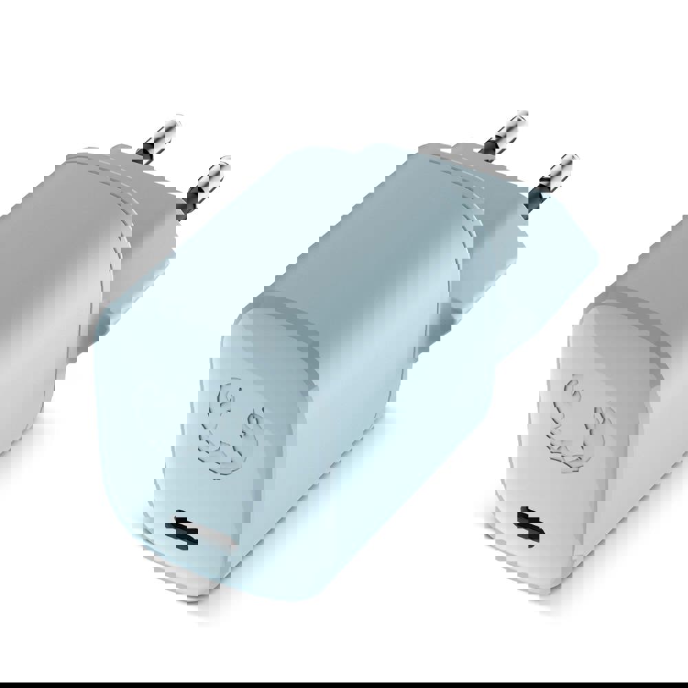 2WC20 I Fresh &amp; Rebel USB-C Mini Charger USB-C PD // 20W - Pastellblau