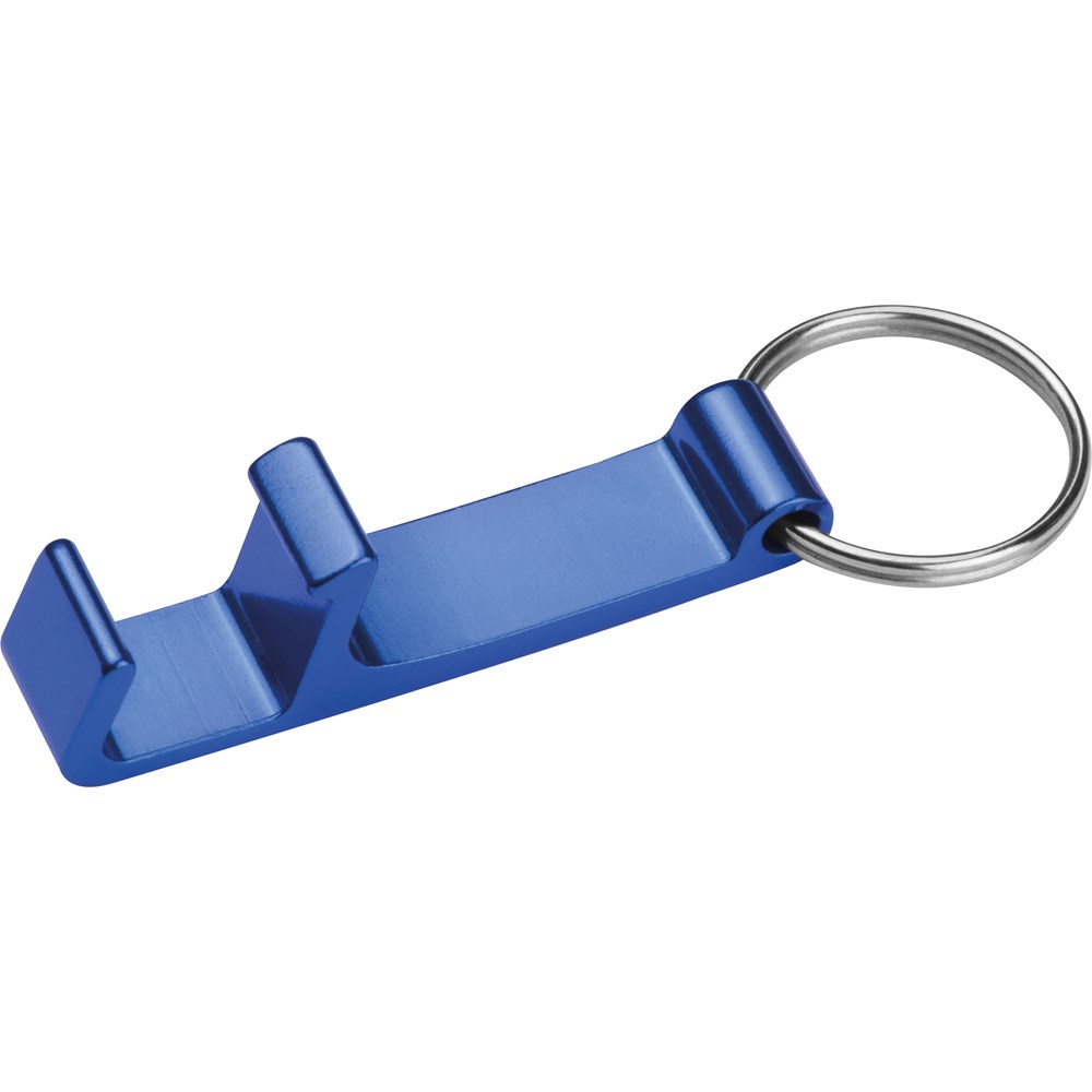 Schlüsselanhänger mit Flaschenöffner ADRIANO - Blau