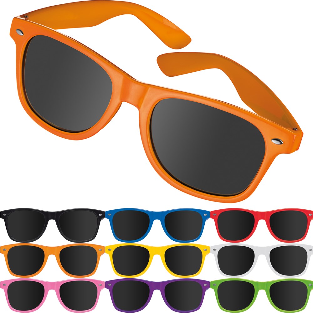 Sonnenbrille aus Kunststoff im "Nerdlook", UV 400 Schutz GIANNA