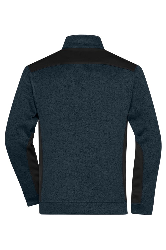 Men's Knitted Workwear Fleece Half-Zip - STRONG -